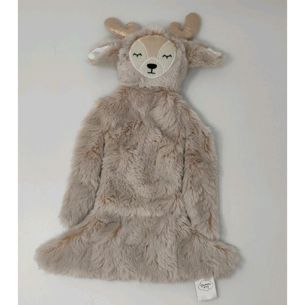 Slumberkins Reindeer Deer Snuggler Soft Plush Baby Lovey Security Blanket‎